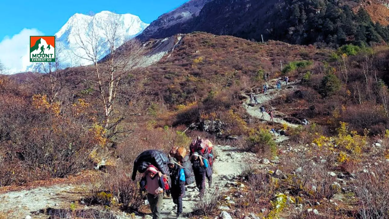 Kort Annapurna Circuit Trek