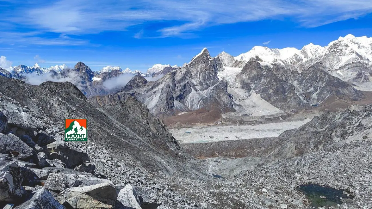 エベレスト スリー パス トレックからの眺め