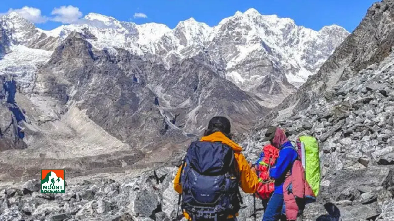 エベレスト スリー パス トレックからの眺め