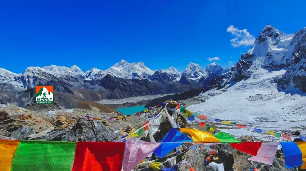 view from everest three pass trek