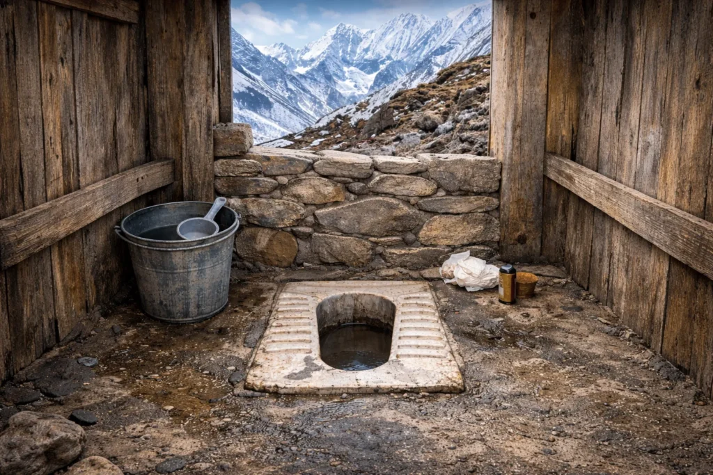 Как пользоваться приземистым туалетом 